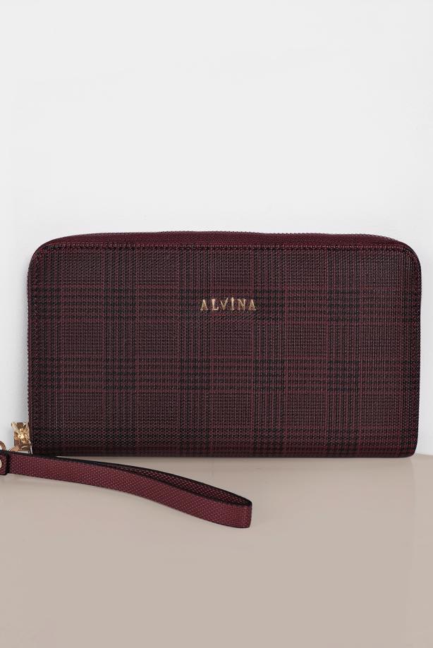 Vêtements hijab ROUGE BORDEAUX T 3641 ALVİNA CÜZDAN - TRENDTESETTÜR