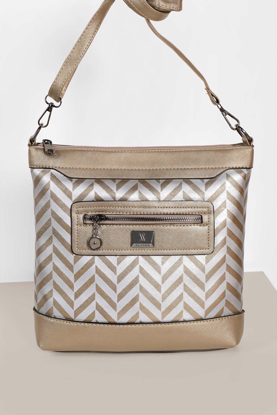 Tesettür giyim ALTIN T 6016 ALVİNA ÇANTA