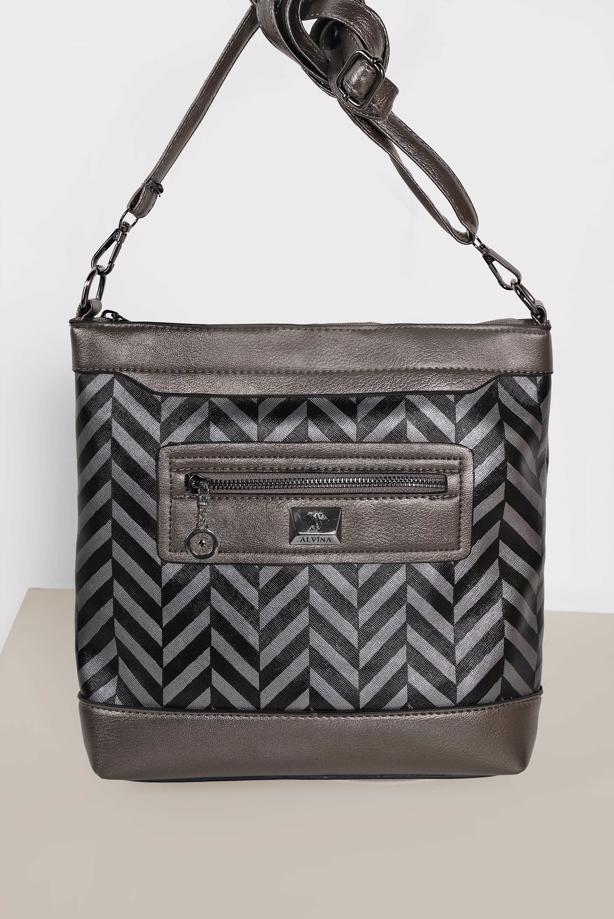 Tesettür giyim BEJ T 6016 ALVİNA ÇANTA - TRENDTESETTÜR