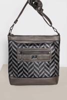 Tesettür giyim BEJ T 6016 ALVİNA ÇANTA