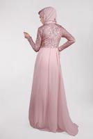 Vêtements hijab POUDRE Robe de Soirée T 42725 