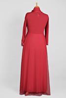 Hijab clothing RED T 84083 Arn-Abiye Elbise