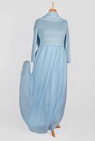 Hijab clothing BLUE T 84083 Arn-Abiye Elbise