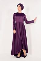 Vêtements hijab POURPRE Robe T 8352 