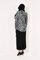Vêtements hijab GRIS  Chemisier T 012330