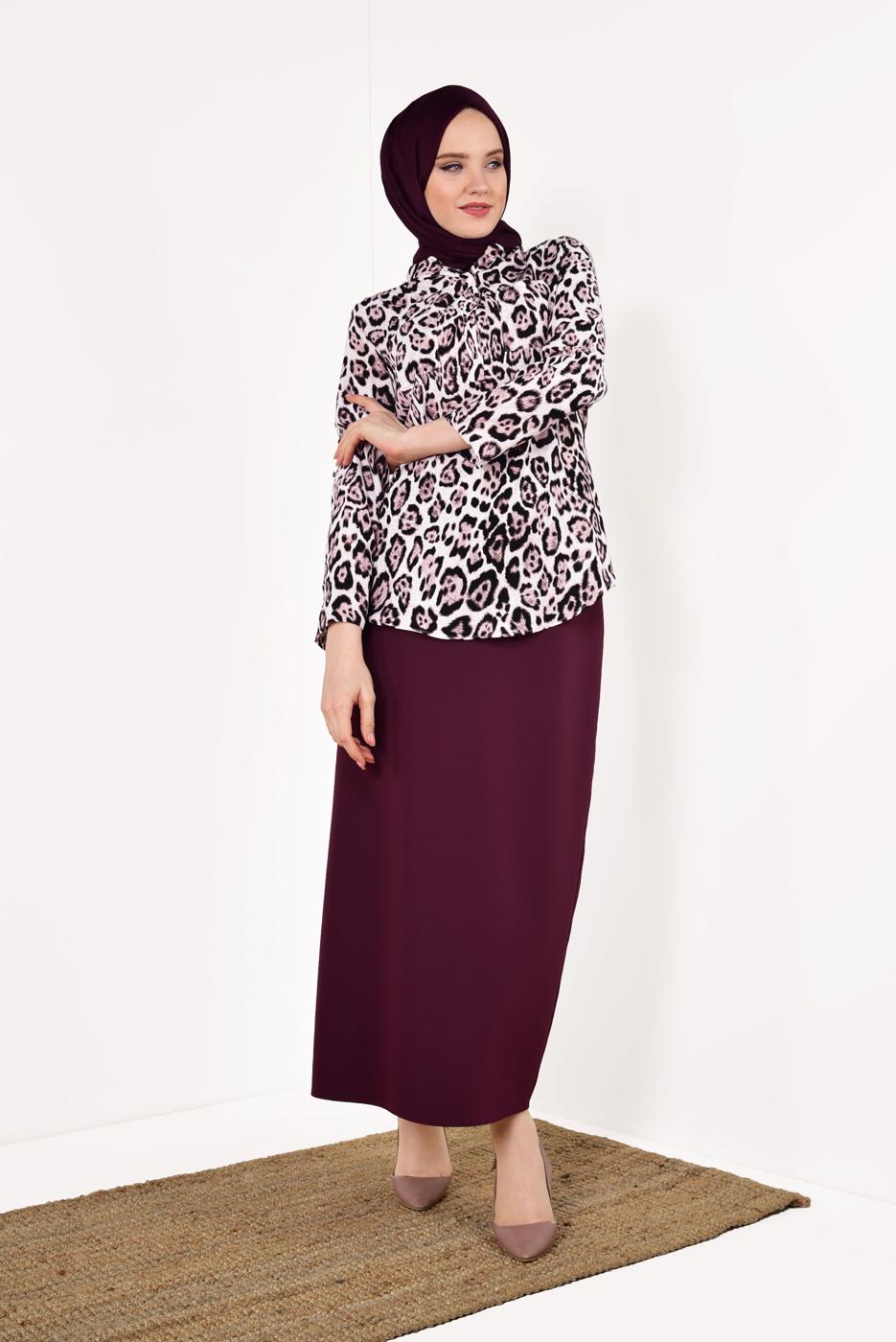 Vêtements hijab POUDRE  Chemisier T 012330