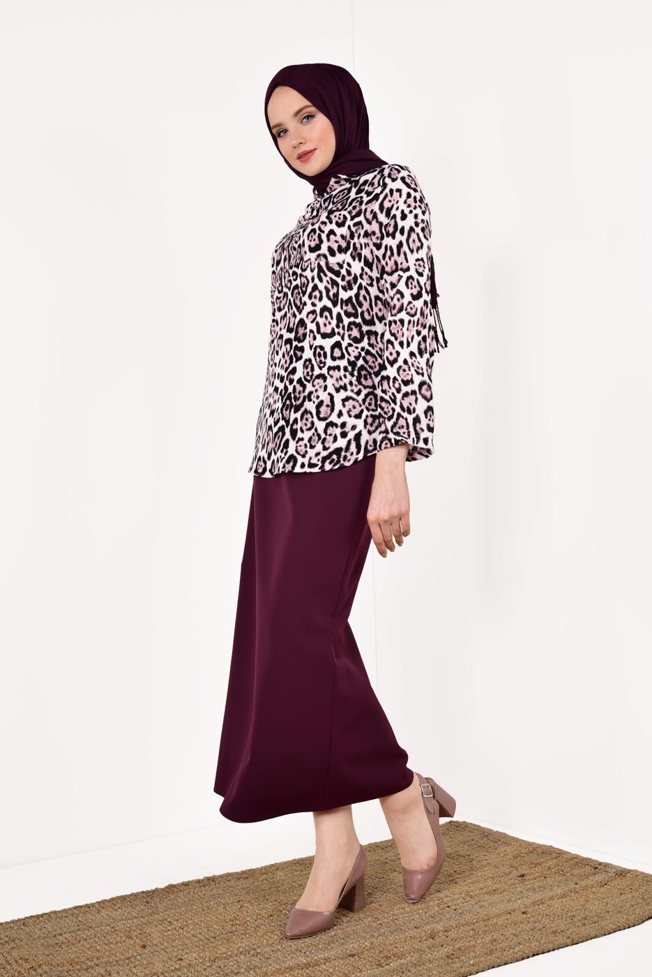 Vêtements hijab POUDRE  Chemisier T 012330