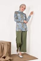 Hijab clothing NAVY BLUE T 110392 Lfb-Bluz