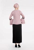 Vêtements hijab POUDRE  Chemisier T 1496-1 