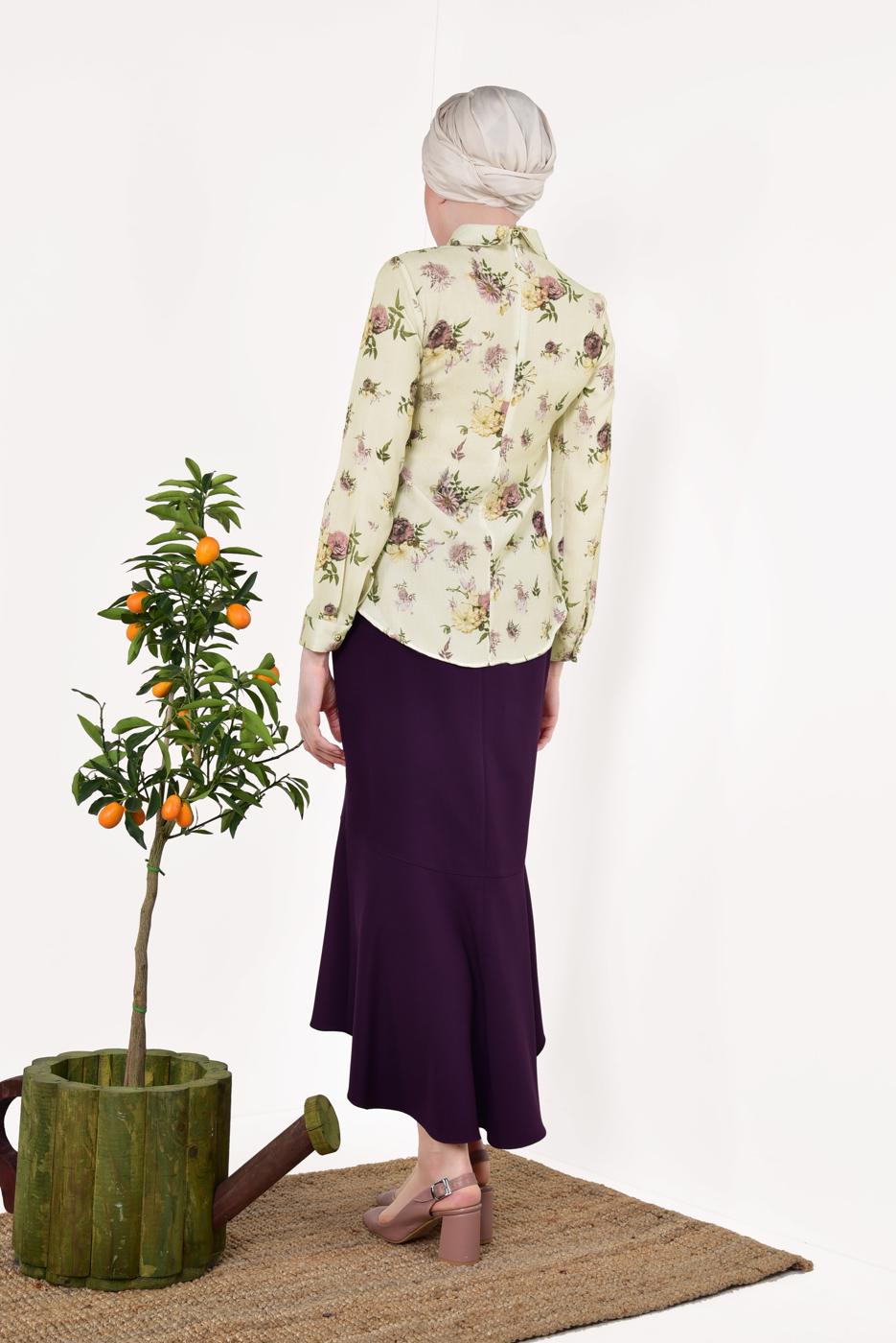 Vêtements hijab POUDRE T 220280 Lfb-Bluz