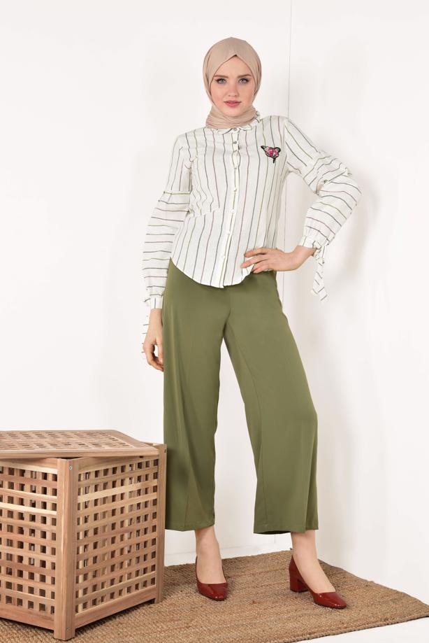 Vêtements hijab  T 78571 Pnk-Gömlek - TRENDTESETTÜR