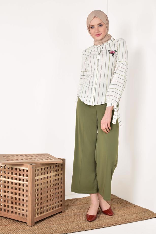 Vêtements hijab  T 78571 Pnk-Gömlek - TRENDTESETTÜR