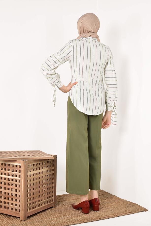 Vêtements hijab  T 78571 Pnk-Gömlek - TRENDTESETTÜR