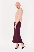 Vêtements hijab POUDRE T 1246 AYTE-PÜSKÜLLÜ İŞLEME DETAYLI BLUZ