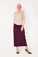 Hijab clothing POWDER PLEATED BLOUSE T 5046