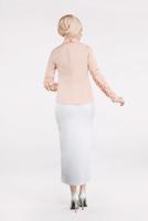 Vêtements hijab POUDRE  Chemisier T 6046 