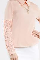 Vêtements hijab POUDRE  Chemisier T 6046 