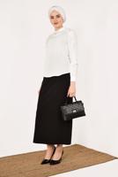 Vêtements hijab CRÈME  Chemisier T 8146