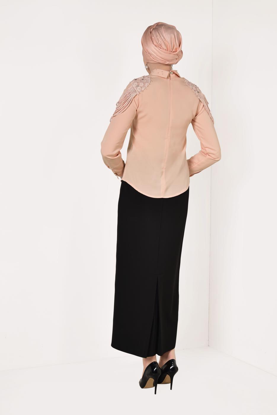 Vêtements hijab POUDRE  Chemisier T 8146