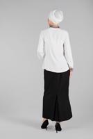 Vêtements hijab ÉCRU T 8202 STN-BLUZ