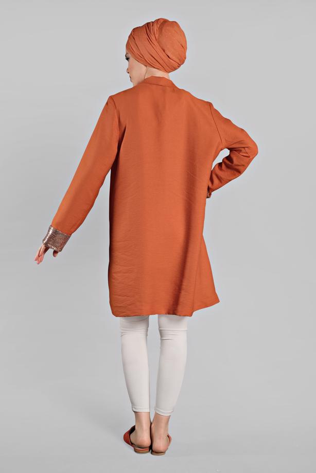 Vêtements hijab  T 0234-1 MB- 2′Lİ CEKET - TRENDTESETTÜR