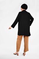 Tesettür giyim SİYAH KLASİK KESİM CEKET 59091