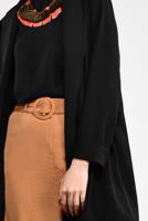 Tesettür giyim SİYAH KLASİK KESİM CEKET 59091