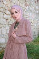 Vêtements hijab POUDRE Veste T 610992 