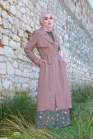 Vêtements hijab POUDRE Veste T 610992 