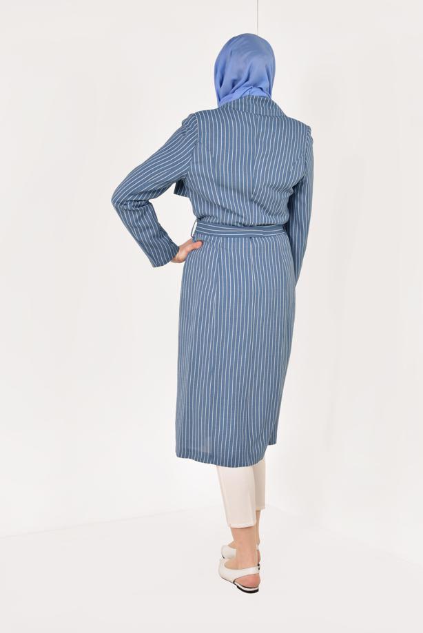 Vêtements hijab  Striped Seasonal Jacket T 610992  - TRENDTESETTÜR