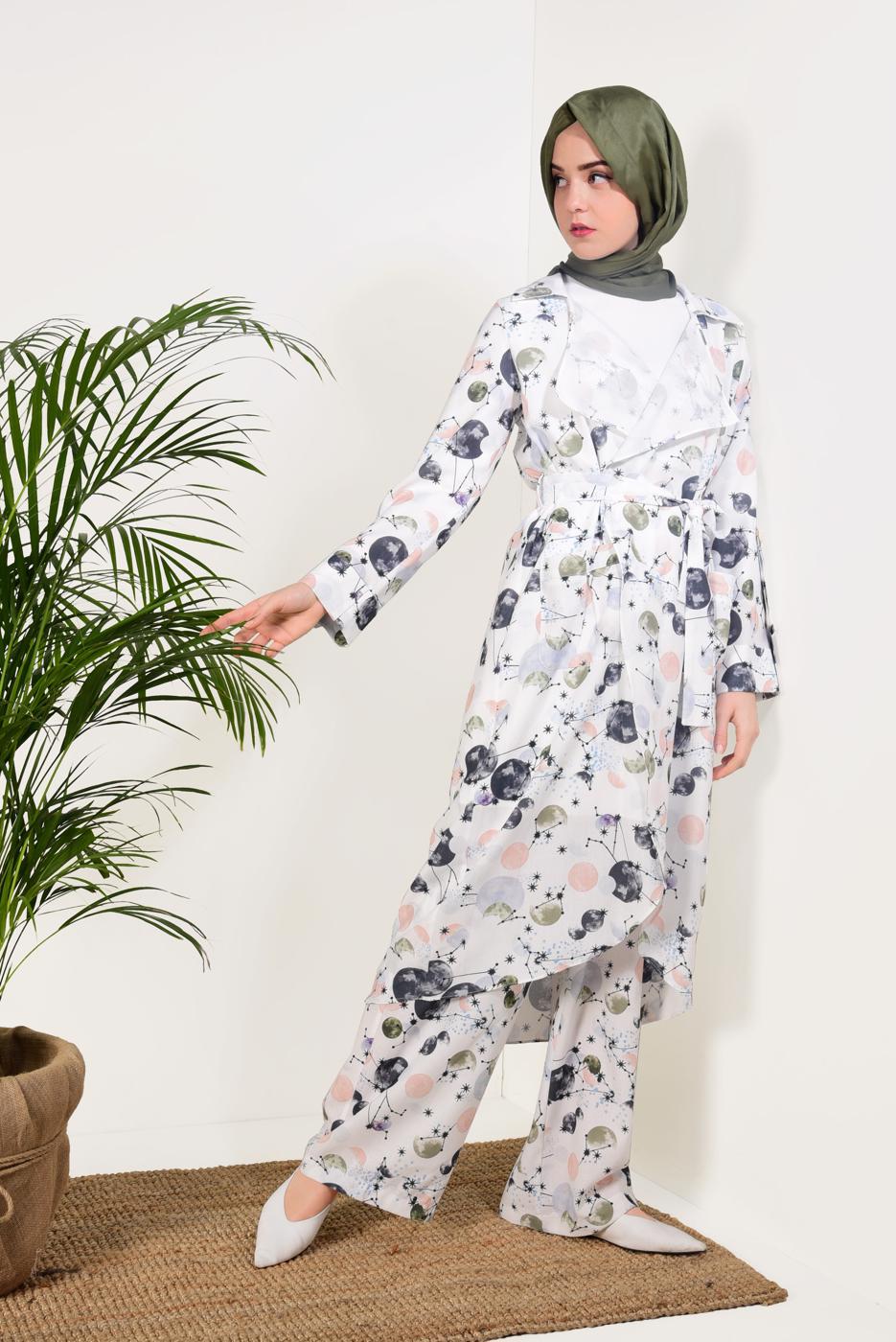 Vêtements hijab NOIR Veste T 800992 