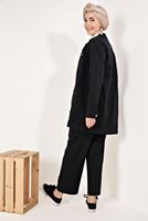 Vêtements hijab NOIR VESTE  T 10891