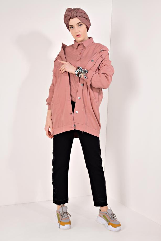 Vêtements hijab  Seasonal Light Jacket T 10891 - TRENDTESETTÜR