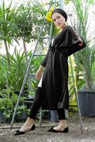 Vêtements hijab NOIR Veste T 56291