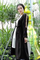 Vêtements hijab NOIR Veste T 56291