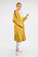 Vêtements hijab JAUNE Veste T 56291
