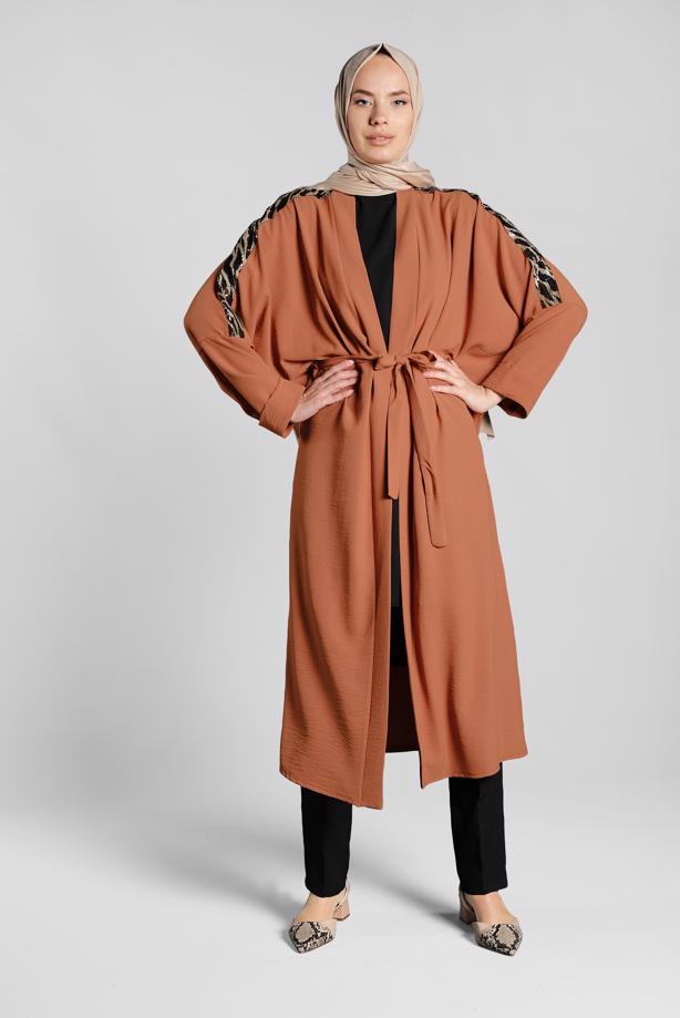 Vêtements hijab  Bat Sleeve  Sequin Detail Jacket T 56291 - TRENDTESETTÜR