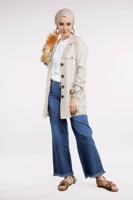 Vêtements hijab ÉCRU Veste T 80891 