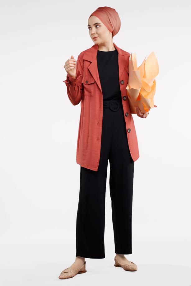Tesettür giyim  Ceket Mevsimi - TRENDTESETTÜR