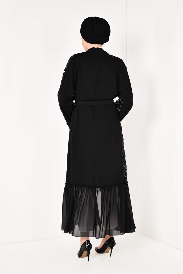 Vêtements hijab  Sequin Cardigan T 1061  - TRENDTESETTÜR