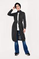 Vêtements hijab NOIR Veste T 1221 