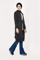Vêtements hijab NOIR Veste T 1221 