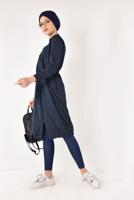 Vêtements hijab BLEU MARINE Veste T 1221 