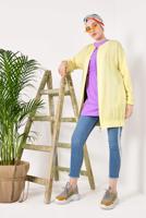 Vêtements hijab JAUNE Veste T 1617 