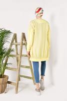 Vêtements hijab JAUNE Veste T 1617 