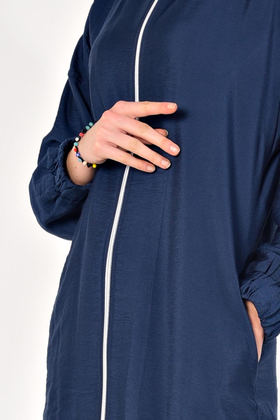 Vêtements hijab BLEU MARINE Veste T 1617 