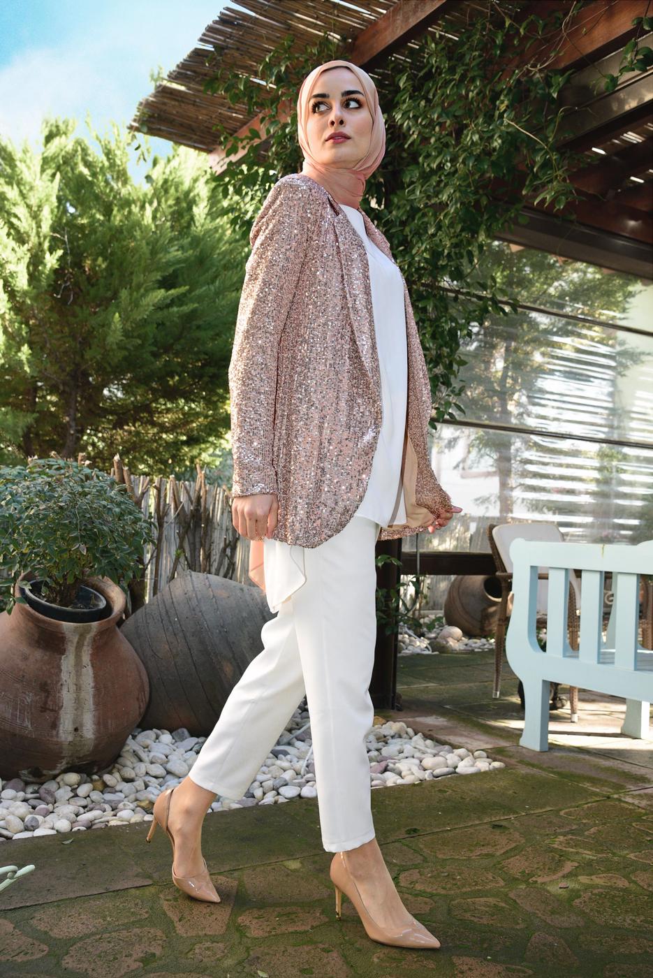 Vêtements hijab POUDRE Veste T 2006 