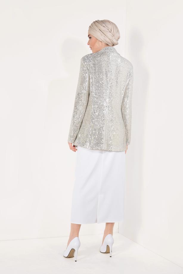 Vêtements hijab  Sequin Blazer Jacket T 2006 - TRENDTESETTÜR