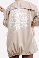 Tesettür giyim BEJ ŞAL YAKA TRENÇKOT 2522