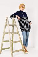 Vêtements hijab BLEU MARINE Veste T 2810 